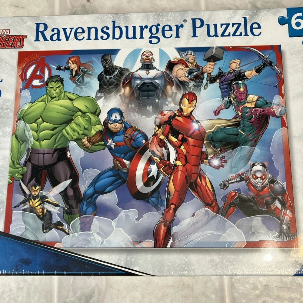 Sealed Ravensburger puzzle 100 XXL Marvel Avengers‎ Perfect age Fit